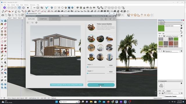 AMAZING❗❗❗ Render SketchUp Menggunakan AI | Belajar Aplikasi Veras | BIMSCORP INDONESIA смотреть онлайн