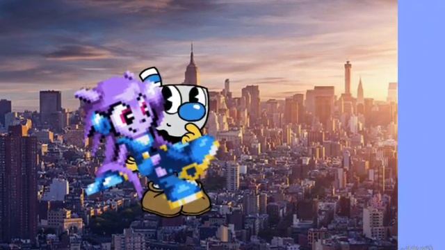 Mugman X Lilac And Cuphead X Milla