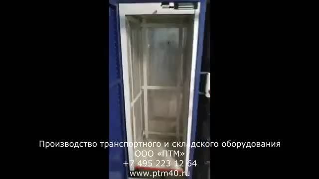 Малый грузовой лифт (сервисный подъемник для кухни ресторана, кафе) грузоподъемностью 300 кг смотреть онлайн