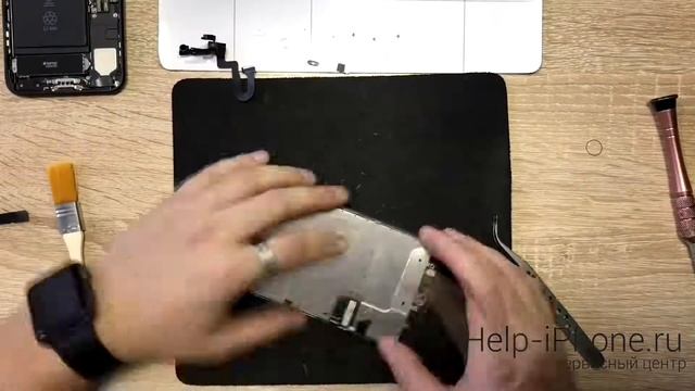 Замена экрана на iPhone 7 смотреть онлайн
