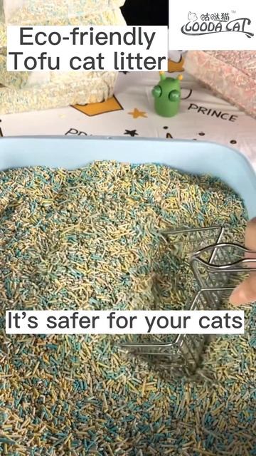 How cool is this eco-friendly flushable tofu cat litter from Gooda Cat! смотреть онлайн