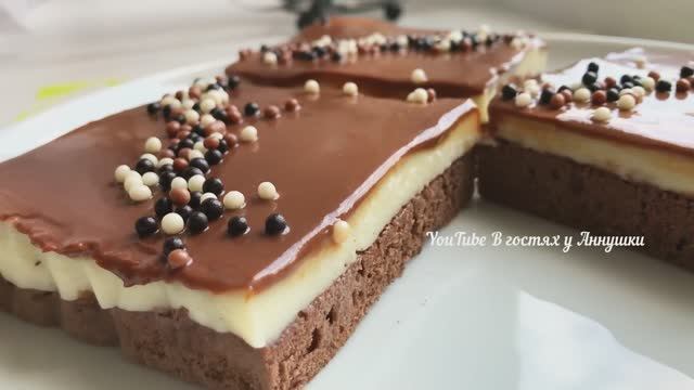 Лёгкий десерт к чаю — без весов и сложностей! 🍰☕ смотреть онлайн
