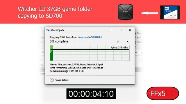 ADATA SD700 External SSD Unboxing And Test