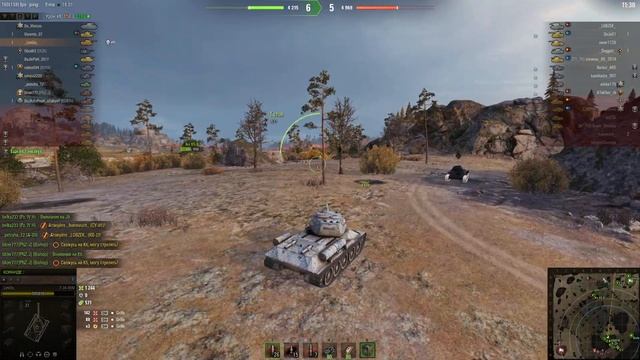 Т-34-85м (машина для разрушений пуканов)самый простой бой! смотреть онлайн