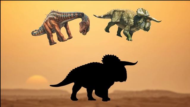 CUTE ANIMALS Dinosaurs, Tyrannosaurus, Giganotosaurus, Spinosaurus 공룡, 티라노사우루스