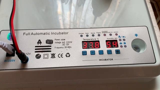инкубатор РЯБА 36,моя таблица вывода цыплят по дням,как выставить ручной режим РЯБА 36, день шестой смотреть онлайн