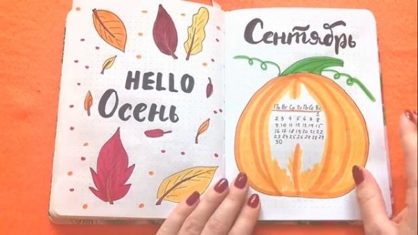 BULLET JOURNAL 🍁 15 Идей в Личный Дневник. Осень в ЛД 🍁 Bullet Journal Autumn