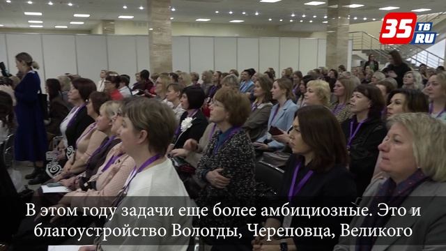 В Вологде прошел масштабный женский форум «Деловая весна» смотреть онлайн