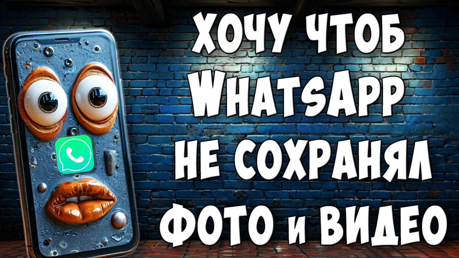 Как Сделать Чтобы WhatsApp не Сохранял Фото и Видео на Телефон / Экономим Память Телефона Ватсап смотреть онлайн