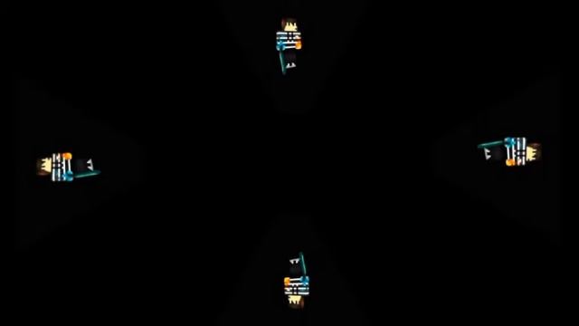 Minecraft Builder, Holographic Animation For Use With HoloQuad Pyramid Hologram