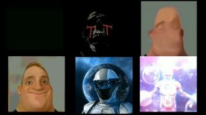 6 versions of Mr incredible becoming everything all stars