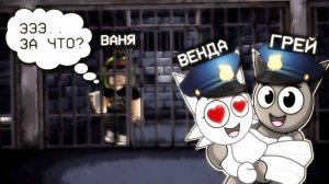 СПРУНКИ ГРЕЙ И ВЕНДА ЗАКРЫЛИ МЕНЯ В ТЮРЬМЕ И СБЕЖАЛ ОТ НИХ ОТТУДА В РОБЛОКС | Ваня BaldiloMaestro