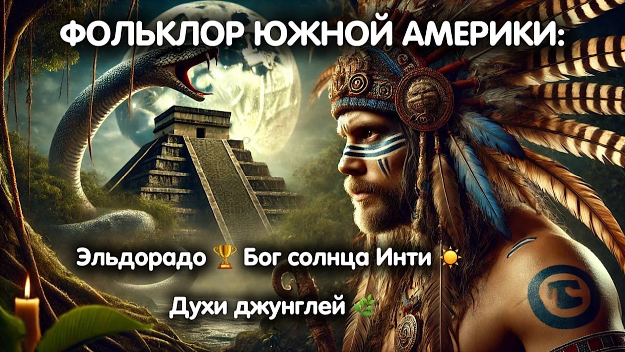 💤 ЛЕКЦИЯ ДЛЯ СНА – ФОЛЬКЛОР ЮЖНОЙ АМЕРИКИ: 🏆 ЭЛЬДОРАДО, ☀️ БОГ СОЛНЦА ИНТИ, 🌿 ДУХИ ДЖУНГЛЕЙ смотреть онлайн