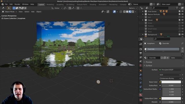 How to Use Material Override in Blender смотреть онлайн