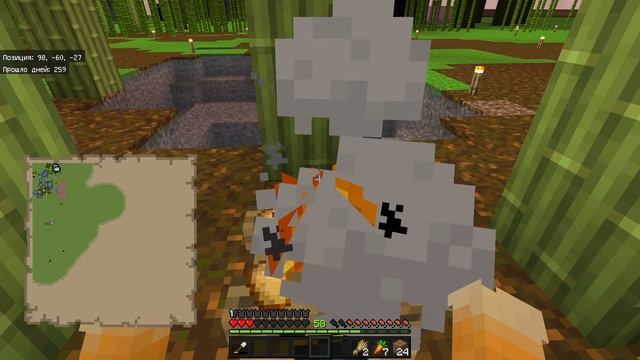 Торгуюсь с пиглинами . 300 дней в новом плоском мире 58 серия