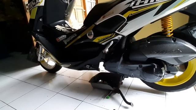 Sisa ESPASS !! GANTI & RESET OLI nmax OLD dari FASTRON IJO ke SHEL HX 5