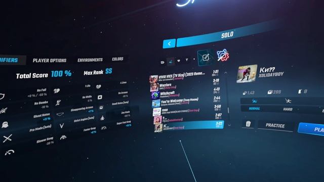 Играю в портативный Beatsaber на PICO 4 Ultra пак от издателя + кастомные треки.