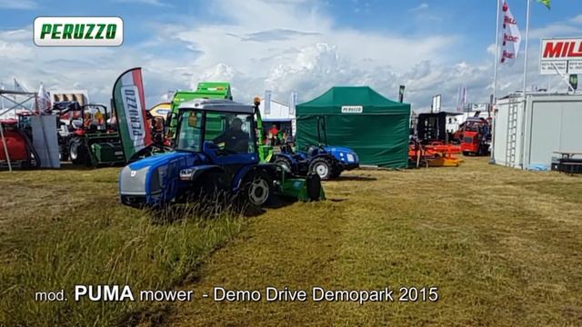 Цеповая косилка – мульчер без сбора Peruzzo Puma (Италия) смотреть онлайн
