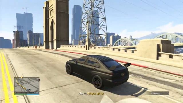 Grand Theft Auto V // Heists // Playstation 3 // FLEECA Bank [Heist Finale] смотреть онлайн