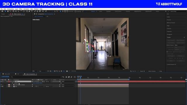 3D Camera Tracking Tutorial in Adobe After Effects | Add Realistic Effects to Videos | Class # 10 смотреть онлайн