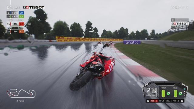 MotoGP21 | PS5 (4K) | GAMEPLAY | RAIN