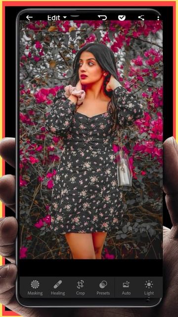 How to edit | BLACK AND PINK lightroom presets | Lr lightroom mobile preset | 4k Ultra quality смотреть онлайн