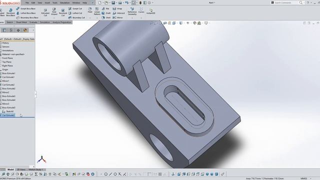 Solidworks exercises - 10 смотреть онлайн