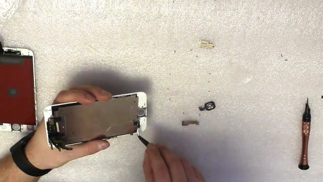 Замена экрана на iPhone 6. ремонт айфона , ремонт iPhone смотреть онлайн