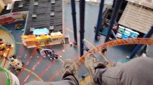 Riding spinning orbit in Berjaya times square theme park ,kualalampur.
