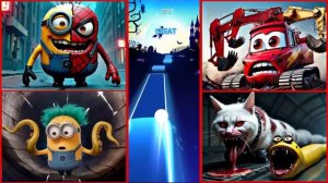 MINION.exe 🆚 Молния McQueen.exe, CAT.exe 🆚 МИНЬОН