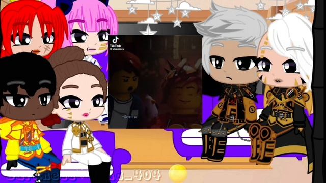 Ninjago Dragons Rising React to the Ninja 《Part.1》 смотреть онлайн