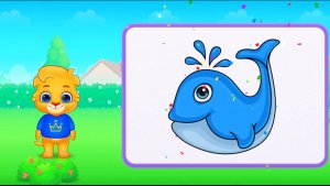 Обучающий мультик - Учим цвета вместе с Лукасом