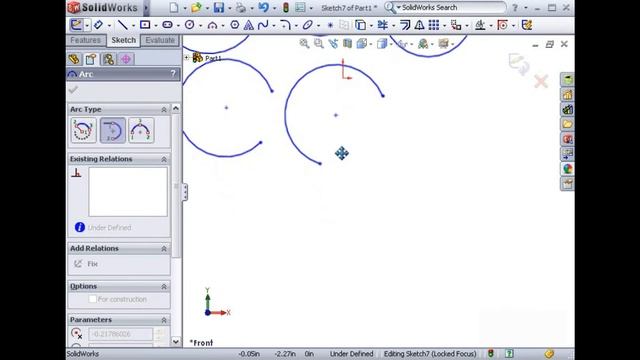 LearnSW for Beginners 03 Arcs and Circles (Solidworks Tutorial) смотреть онлайн