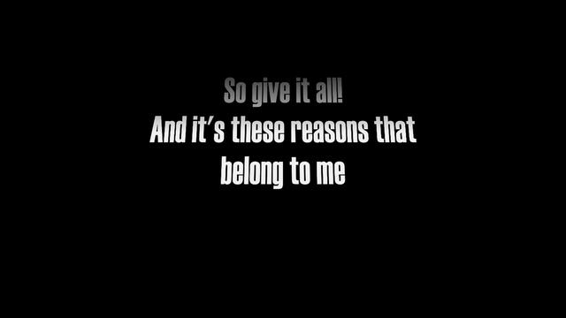 Rise Against - Give It All Lyrics HD смотреть онлайн