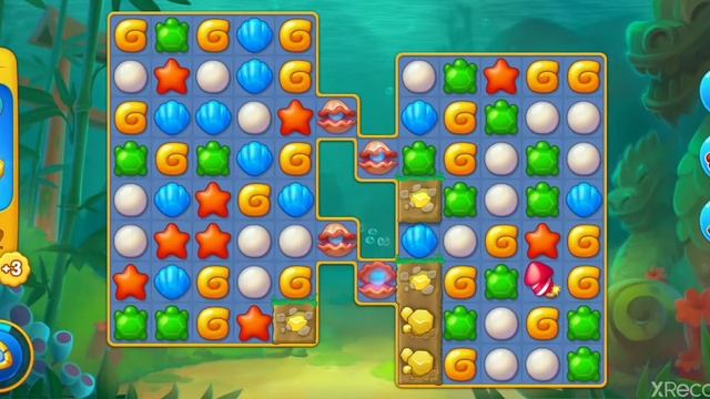 Прохождение 578 уровня в игре Fishdom. смотреть онлайн