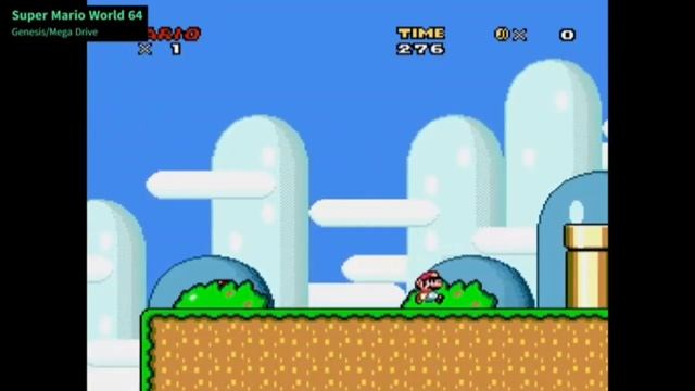 New Super Mario World 64 (Sega CD Bootleg) Continue And Game Over смотреть онлайн