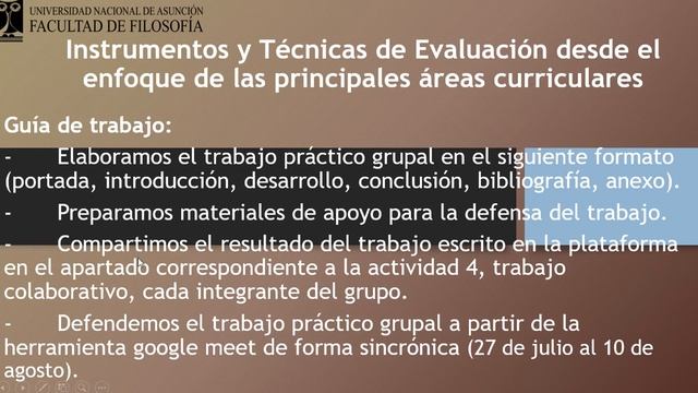 Explicativo ppt Guía de trabajo Actividad 4 Unidad II EVAP смотреть онлайн