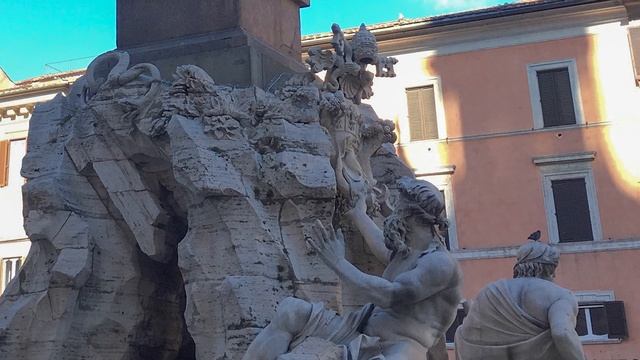 Fontana dei quattro fiumi by Bernini explained смотреть онлайн