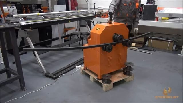 Трубогиб элеткромеханический STALEX ERB-76B. Квадратная труба 30х30 мм смотреть онлайн