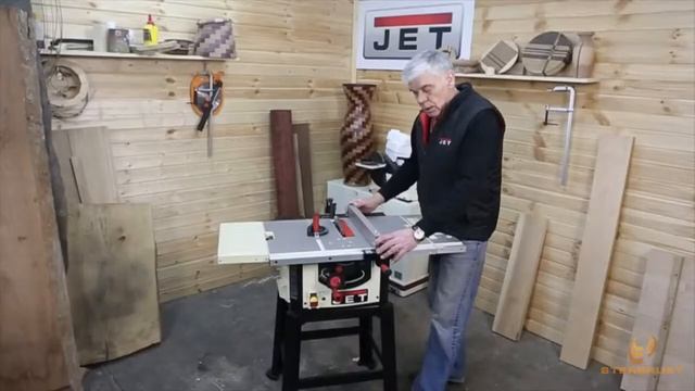 Циркулярная пила с подставкой JET JBTS-10 смотреть онлайн