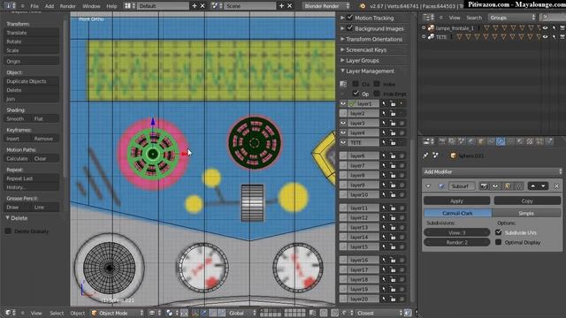 Créer un robot avec Blender - Part 3 смотреть онлайн