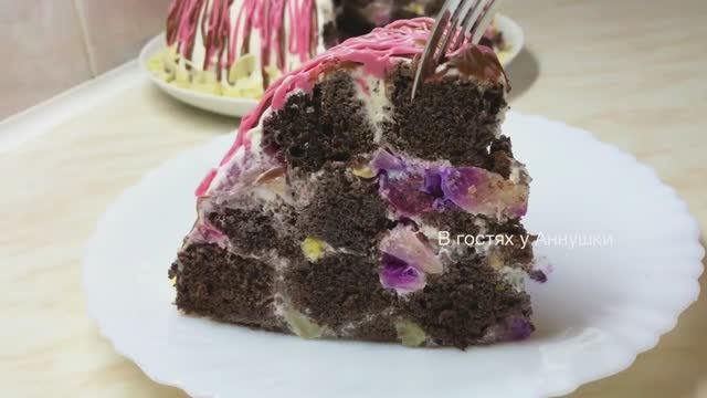 Шоколадный торт Панчо — простой и вкусный! 🍫🎂 смотреть онлайн