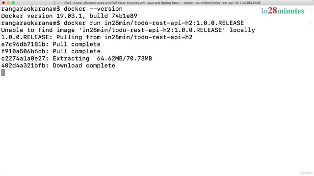 6_2. Step 02 - Your First Docker Usecase - Deploy a Spring Boot Application смотреть онлайн