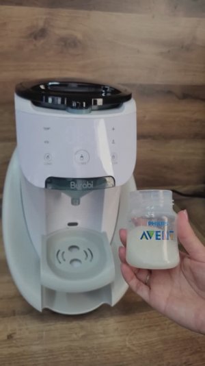 Burabi Smart отзыв и обзор на машинку для автоматического приготовления детской смеси Бураби Смарт