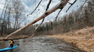 Сплав по р. Дёржа. 9 Апреля 2023