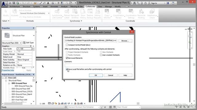 Advanced Revit Structure 2014 Tutorial | Relinquishing Worksets смотреть онлайн