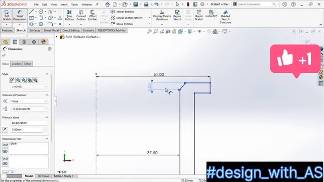Feed Check Valve| Part - 06 Valve Cover | Solidworks Tutorials смотреть онлайн