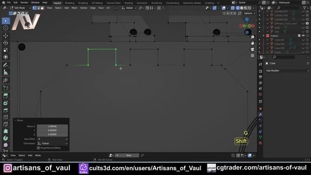 Editing at impossible angles in Blender смотреть онлайн