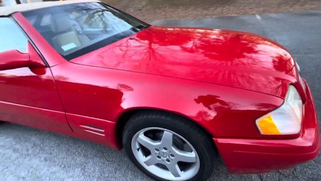 1999 Mercedes-Benz SL500 R129 walk around video смотреть онлайн
