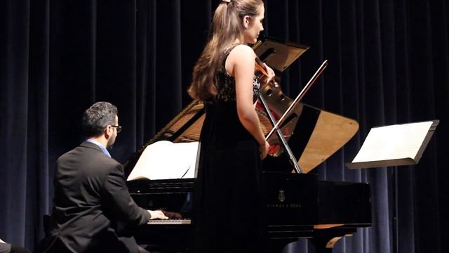 Svenja Staats and Aram Arakelyan - Violin Sonata in A Major, César Franck, 2nd movement смотреть онлайн